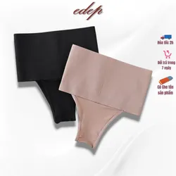 2 pcs  High-Waist Tummy Shaper Thong Panty